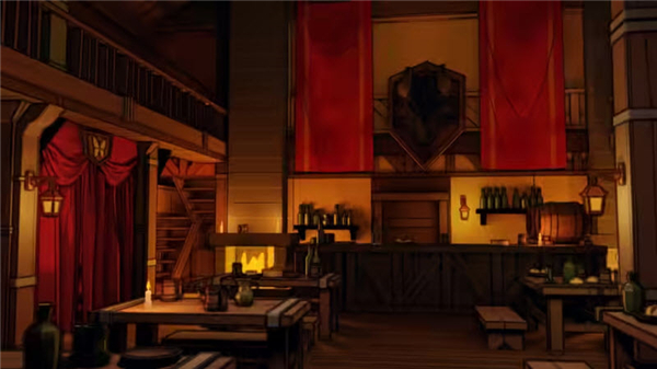 一名卫兵走进了一间酒馆截图2