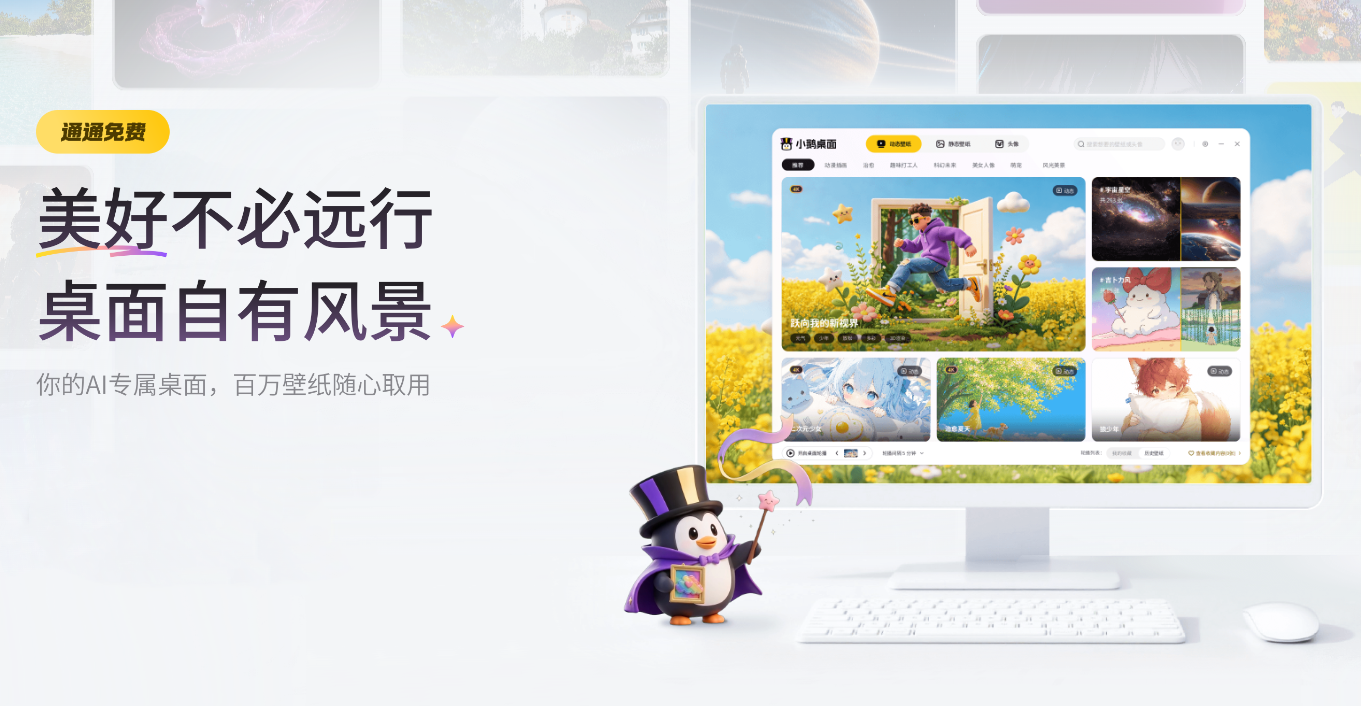 腾讯小鹅桌面截图1