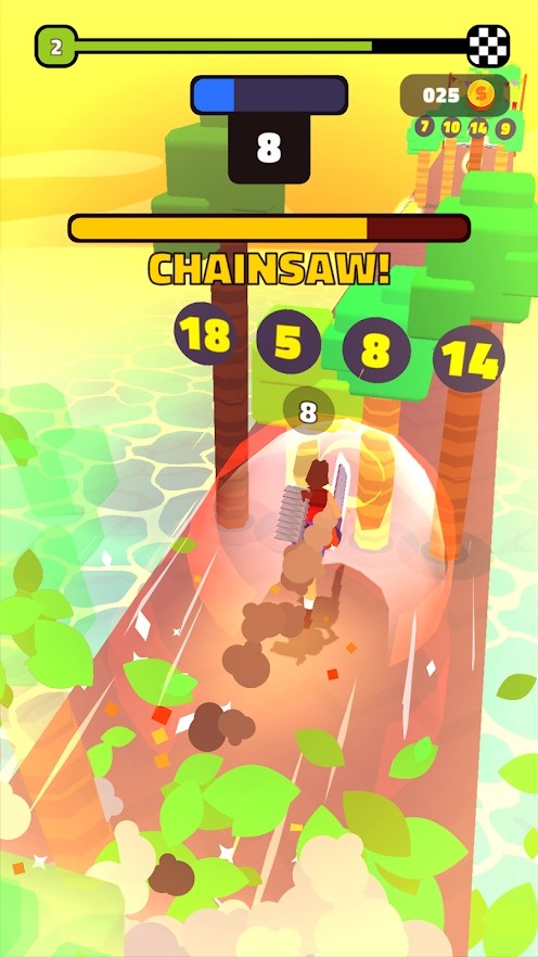 伐木工人奔跑截图2