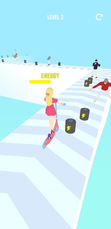 滑板车比赛截图2