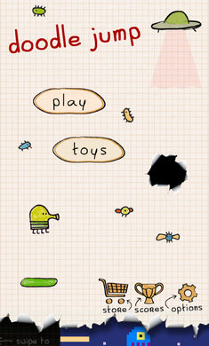 涂鸦跳跃安卓版截图3