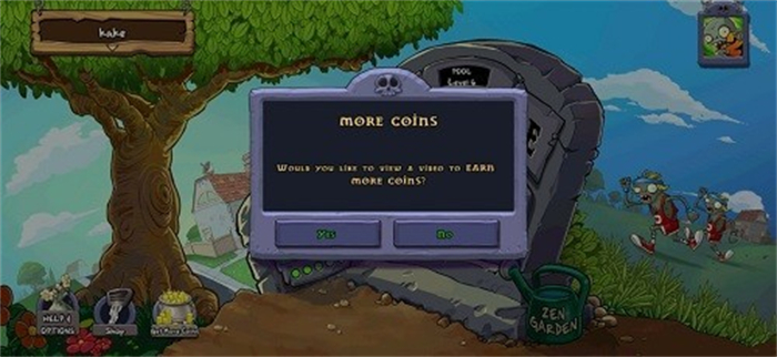 植物大战僵尸英文版游戏