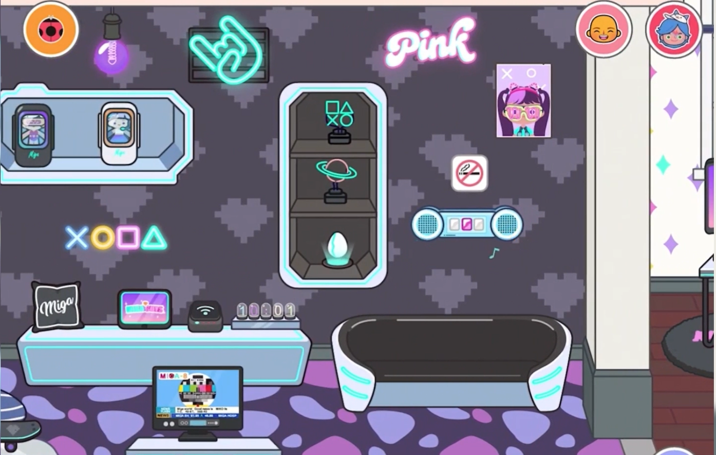 米加小镇世界自建房和圣诞家具