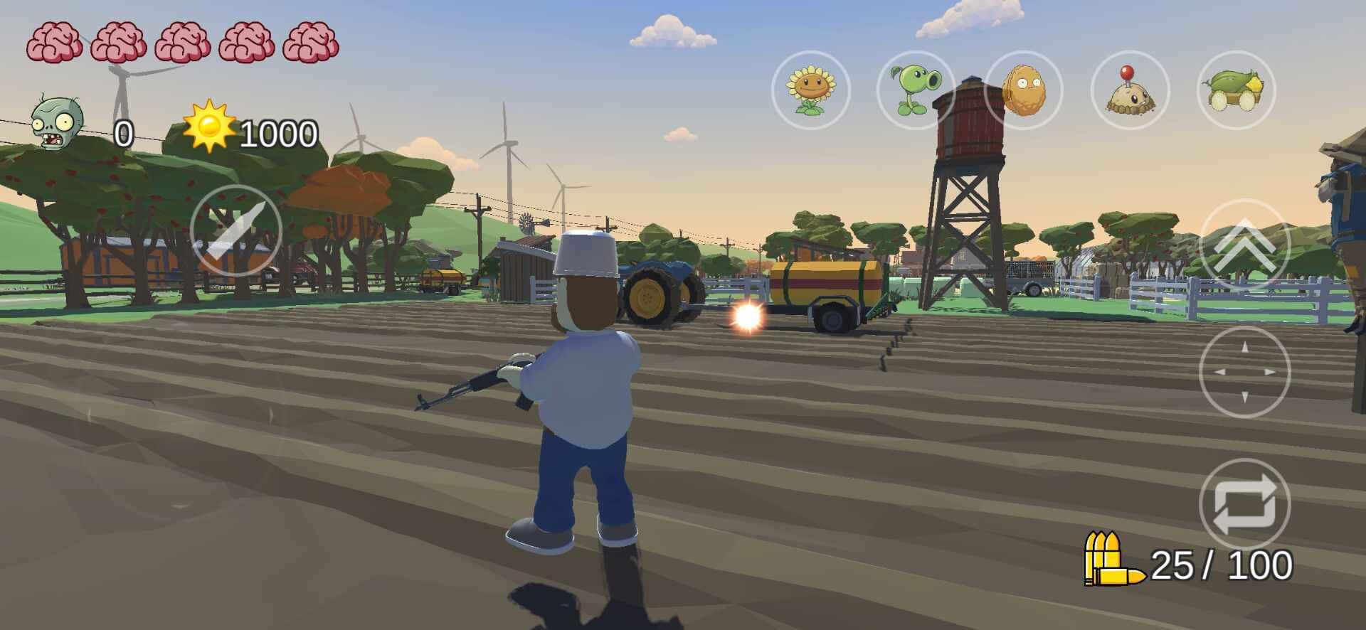 一只碧某人植物大战僵尸3d版