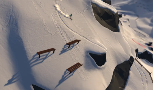 高山滑雪模拟器截图3
