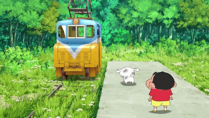 蜡笔小新煤炭镇的小白