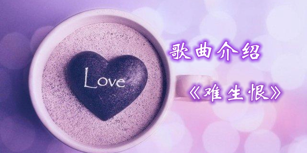 抖音我无名份我不多嗔我与你难生恨歌曲介绍