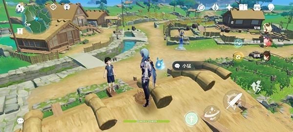 原神白狐之野铁门怎么打开