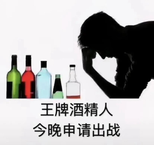王牌酒精人今晚申请出战表情包